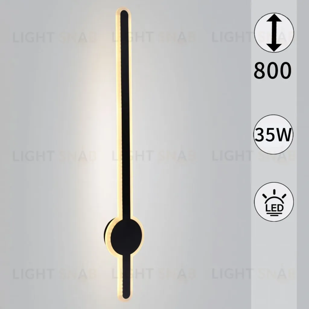 Настенный светильник Reluce 86230-9.2-001U LED35W BK 86230-9.2-001U LED35W BK