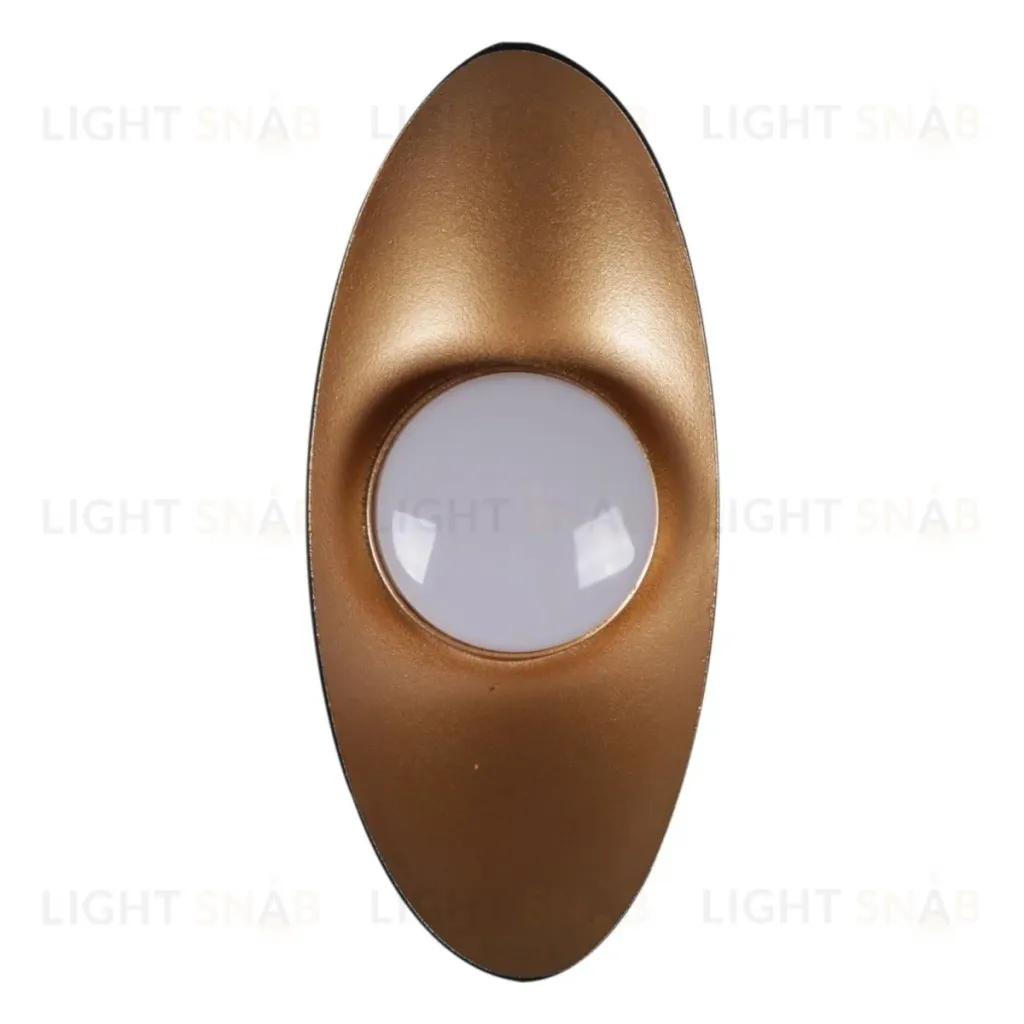 Уличный настенный светильник Reluce 86868-9.2-001JH LED7W BK+GD 86868-9.2-001JH LED7W BK+GD