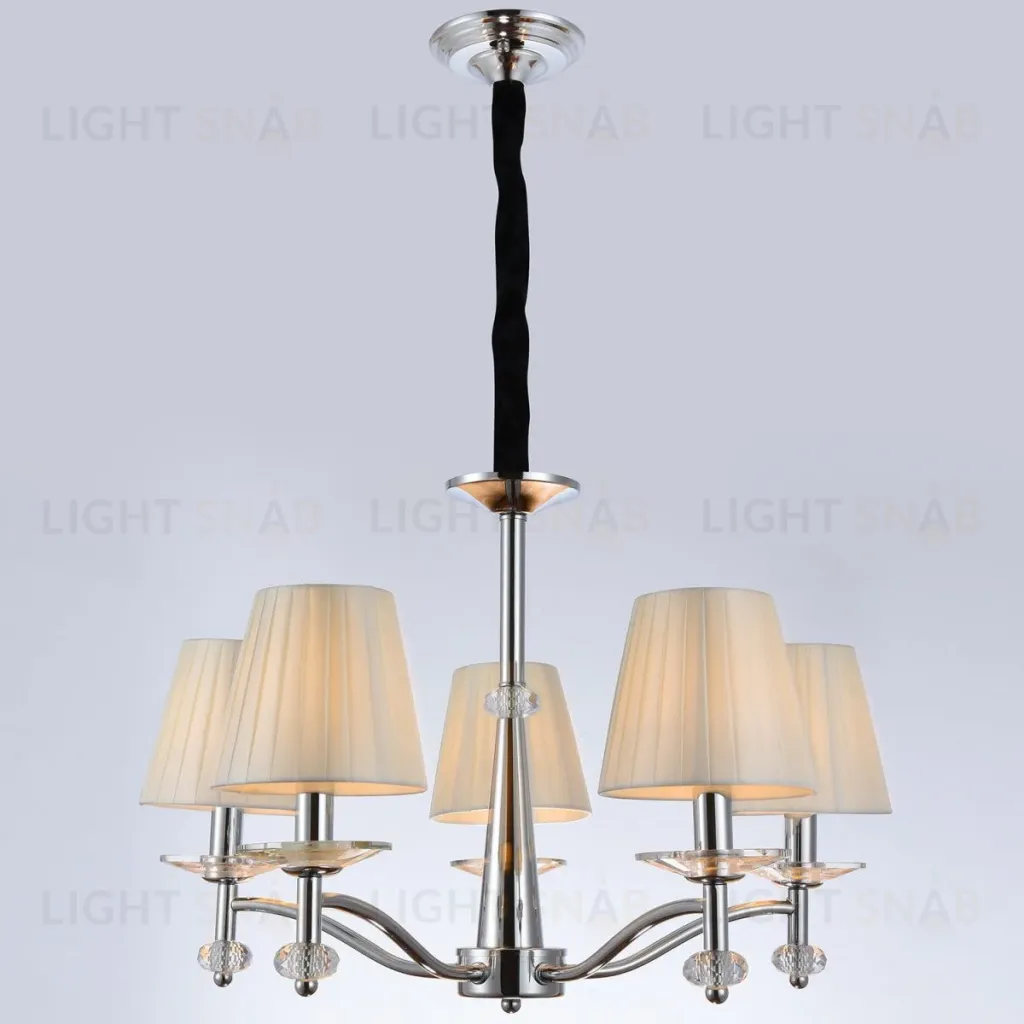 Подвесная люстра Illumico IL1151-5PPA-29 CR Romei IL1151-5PPA-29 CR Romei