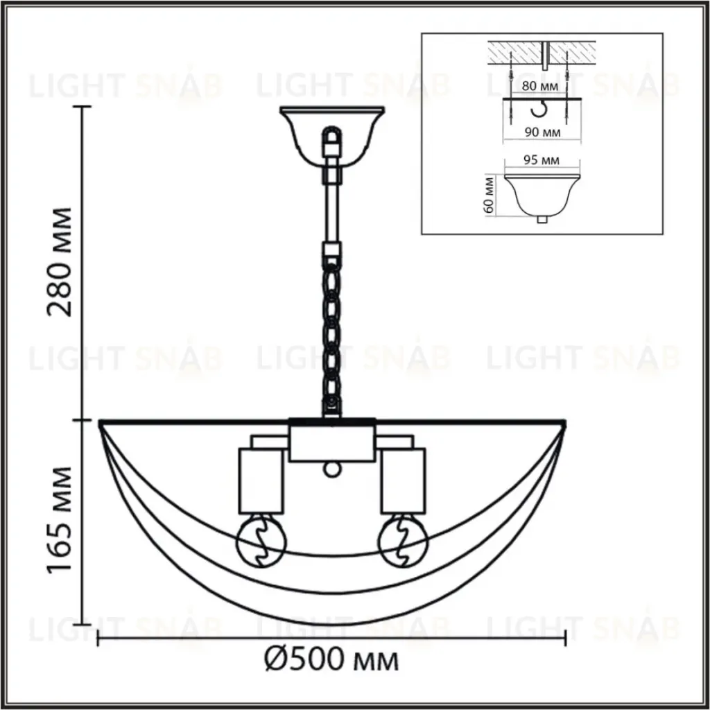 Подвесная люстра Lumion Neoclassi Amalia 8377/5 8377/5