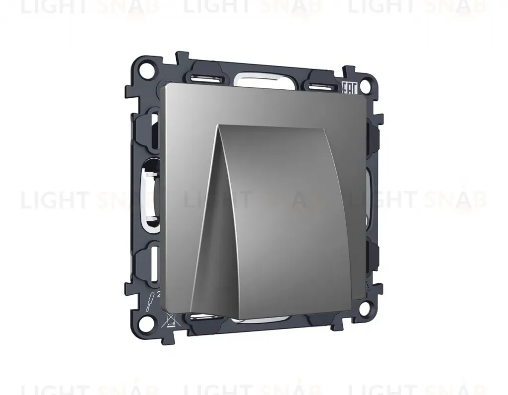 Комплект вывода кабеля с фиксатором Alfa Антрацит серый Quant Ambrella Volt MA665810 (AP6658, VM238) MA665810