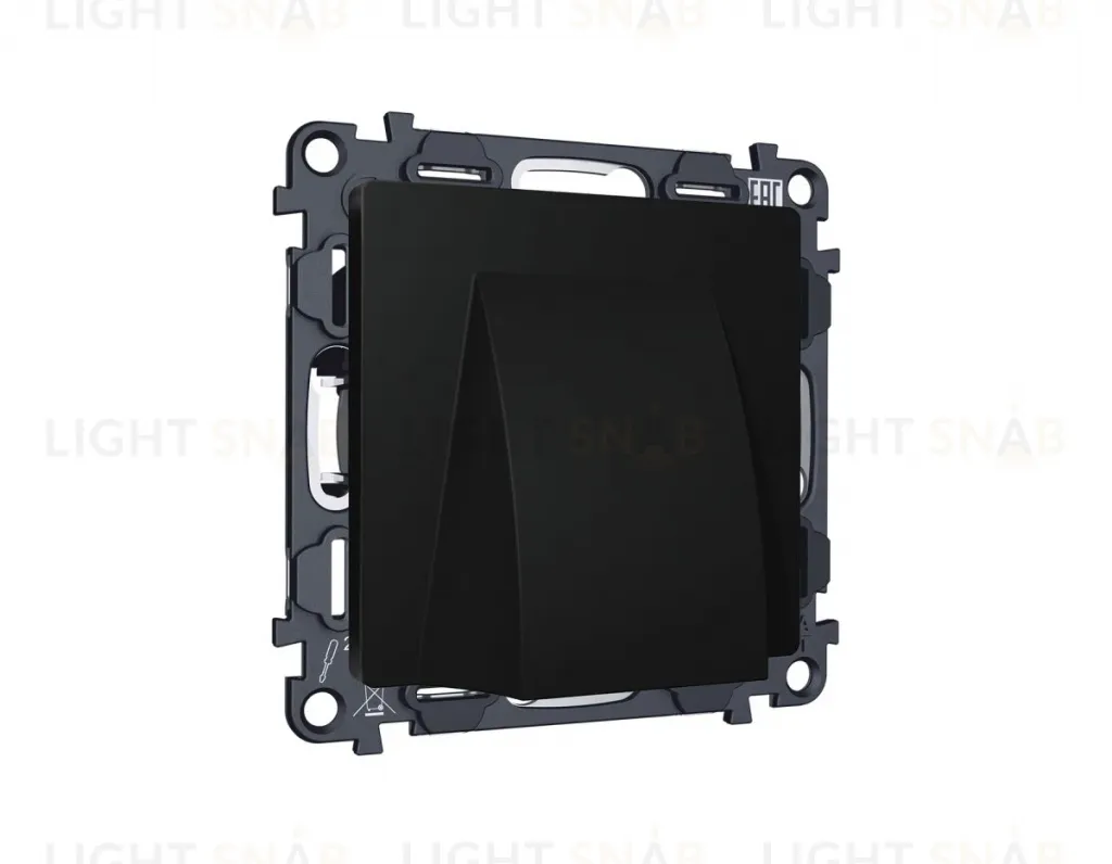 Комплект вывода кабеля с фиксатором Alfa Черный матовый Quant Ambrella Volt MA815810 (AP8158, VM238) MA815810