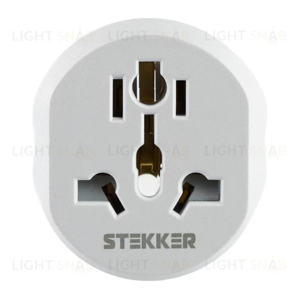 Адаптер-переходник для евровилки с/з ультраплоский Stekker ADP16-06-20W 50412 50412