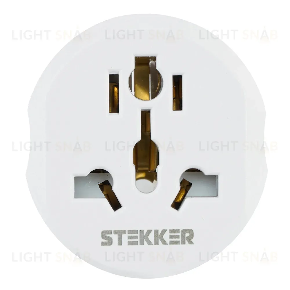 Адаптер-переходник для евровилки с/з ультраплоский Stekker ADP16-06-20W 50412 50412