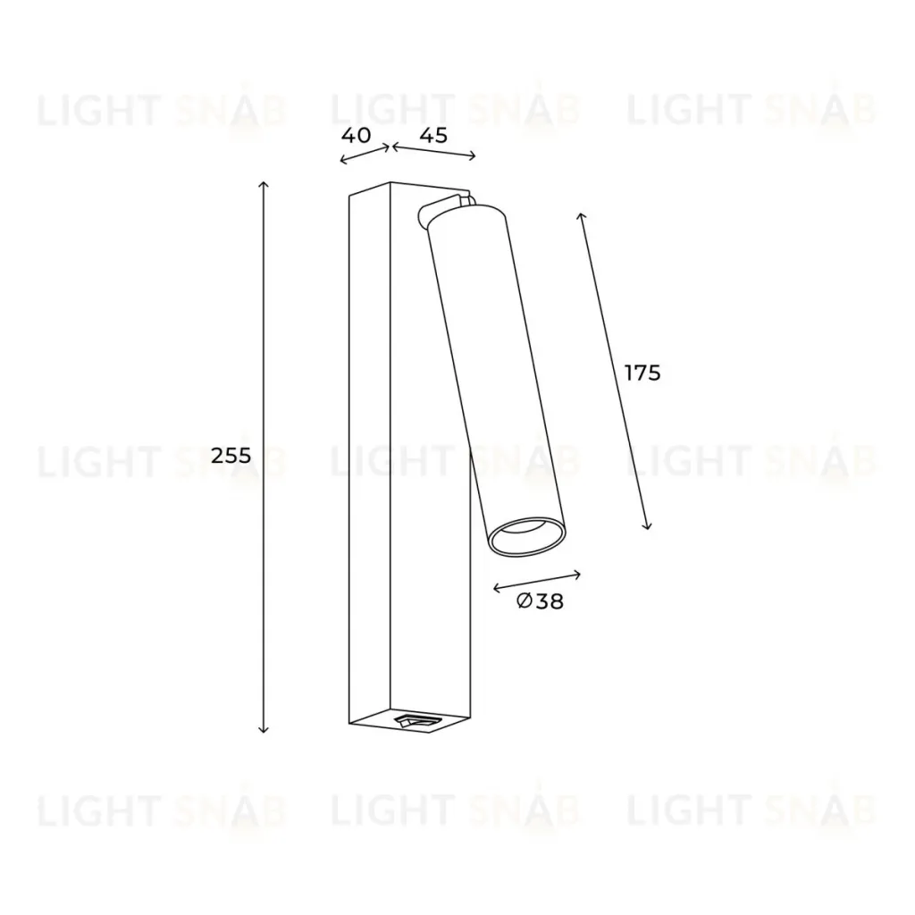 Настенный светильник Hesby Lighting Edge  HSBL_0209 HSBL_0209