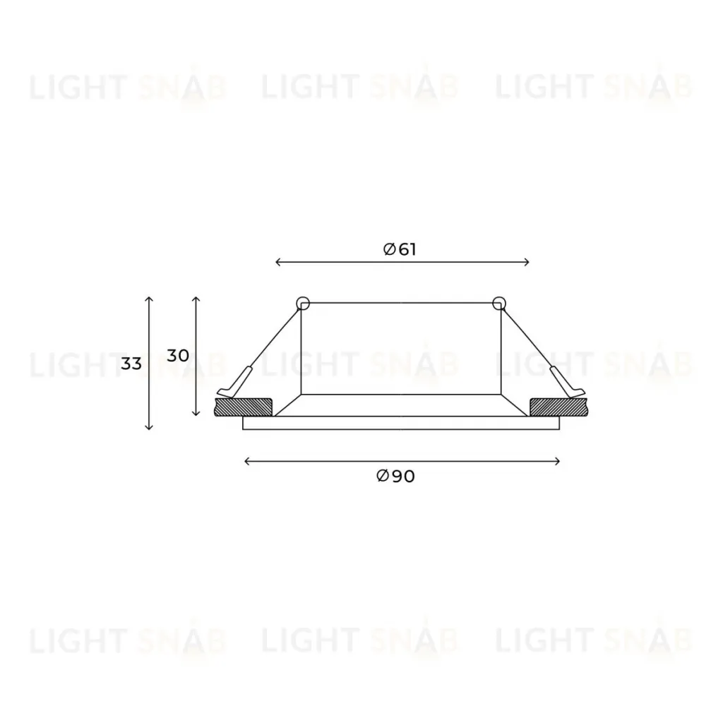 Точечный светильник Hesby Lighting Glow HSBL_0221 HSBL_0221