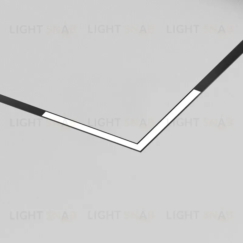 Трековый угловой светильник Denkirs Smart Linear Zigbee DK8314-BK DK8314-BK