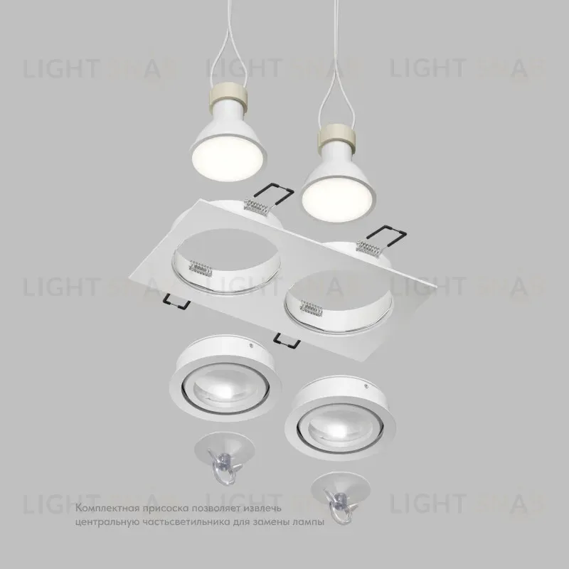 Точечный светильник влагозащищенный Denkirs Hydro DK2112-WH DK2112-WH