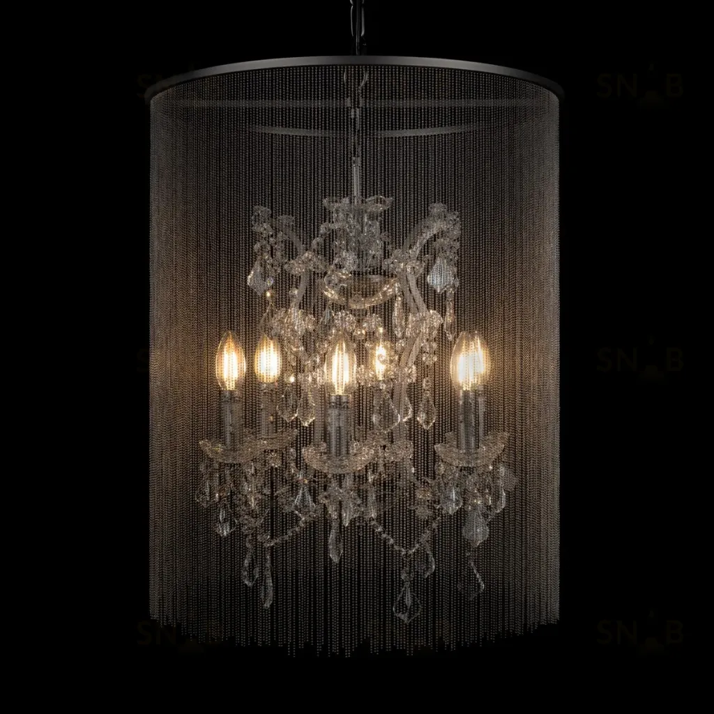 Подвесная люстра Loft IT Vaille Crystal 10450/500 10450/500