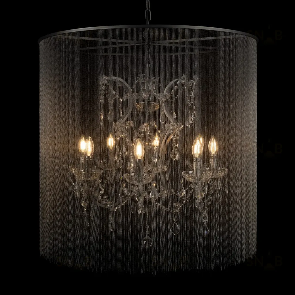 Подвесная люстра Loft IT Vaille Crystal 10450/800 10450/800