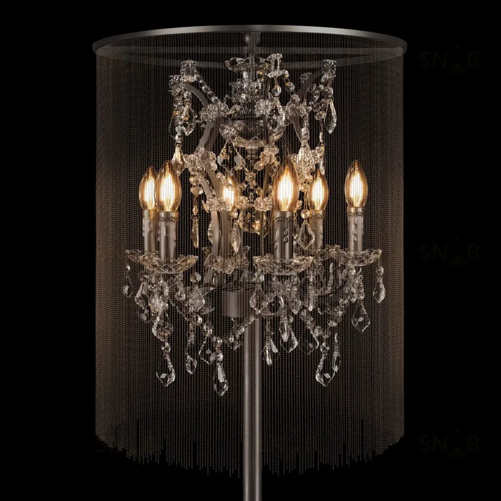 Торшер Loft IT Vaille Crystal 10450F 10450F