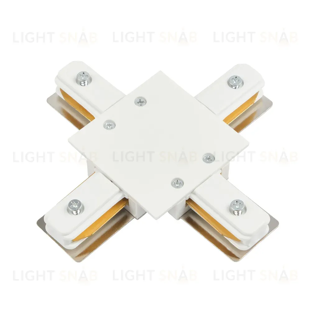 Х-образный коннектор для однофазного шинопровода Myfar Accessories for Single MT0102-CX-W MT0102-CX-W