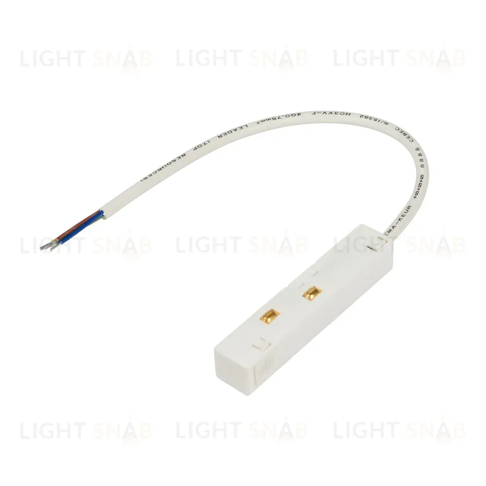 Ввод питания для магнитного шинопровода Myfar Accessories for MagLine 23 MT0200-PI-W MT0200-PI-W