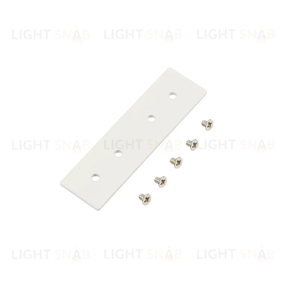 Коннектор прямой накладной для магнитного шинопровода Myfar Accessories for MagLine 23 MT0201-SC-W MT0201-SC-W