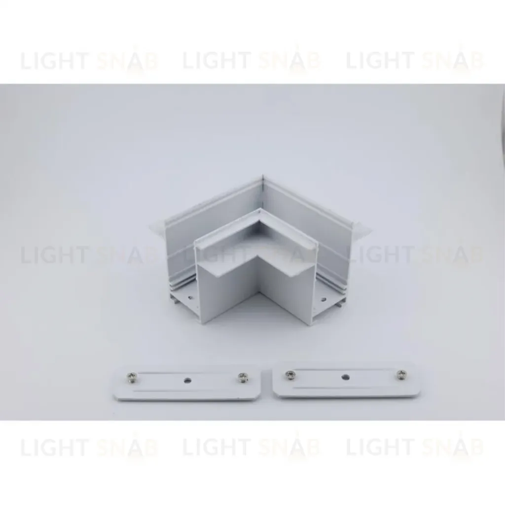 Соединитель угловой плоский для магнитного шинопровода Aployt Magnetic track 220 APL.0285.10.01 APL.0285.10.01