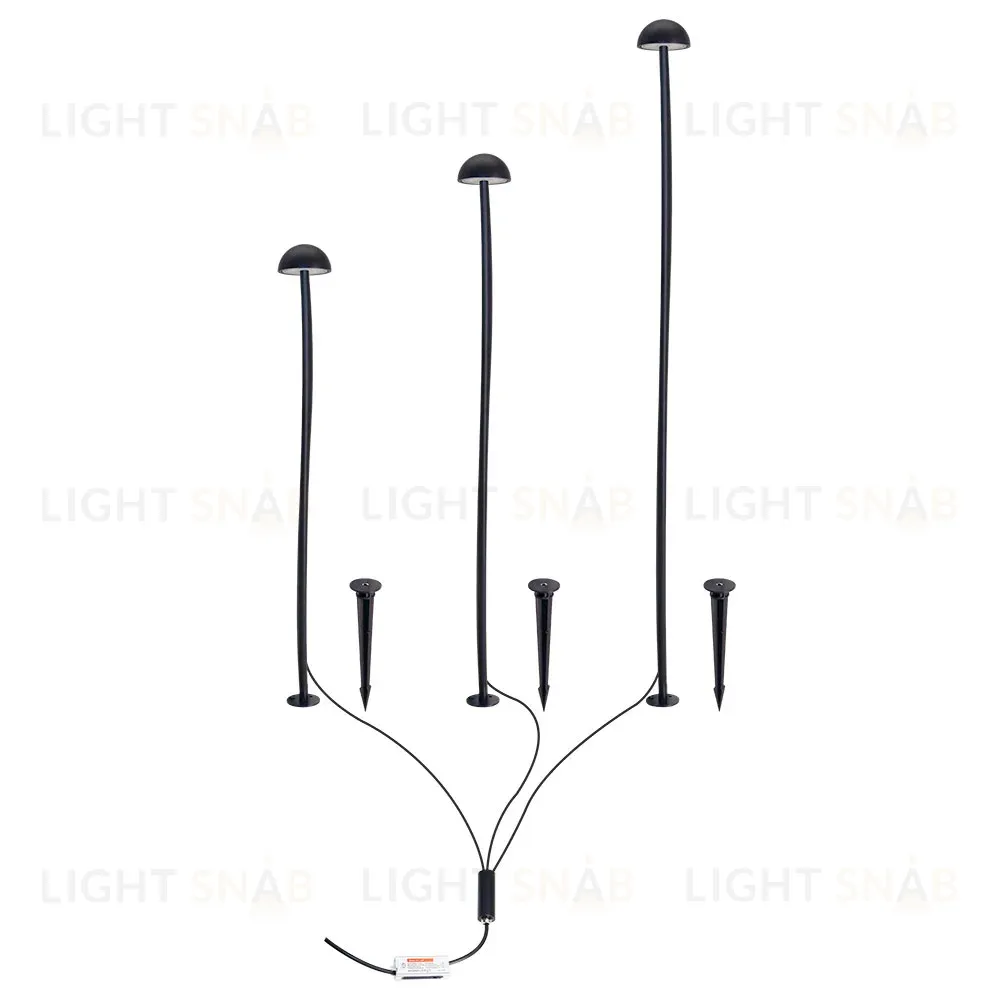Ландшафтный светильник Arte Lamp Motus A1081PA-3BK A1081PA-3BK