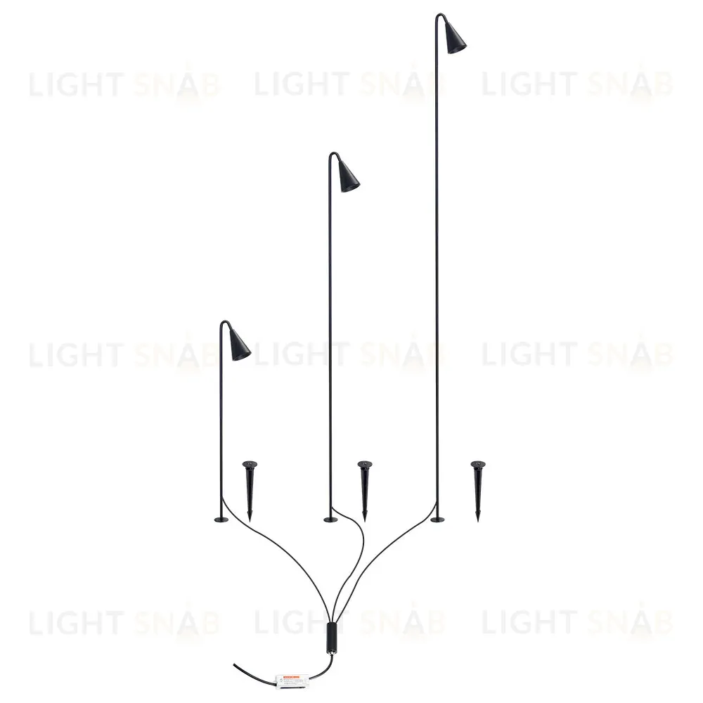 Ландшафтный светильник Arte Lamp Muliphein A1084PA-3BK A1084PA-3BK