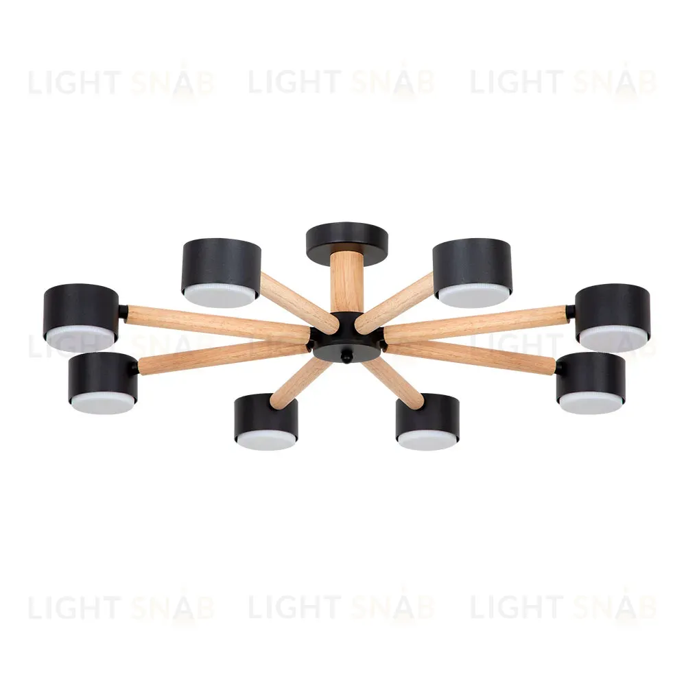 Потолочные люстры Arte Lamp Tenda A1624PL-8BK A1624PL-8BK