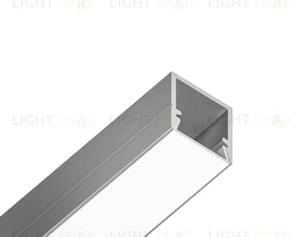 Профиль накладной для светодиодной ленты до 8мм Ambrella Light Illumination GP1650AL GP1650AL