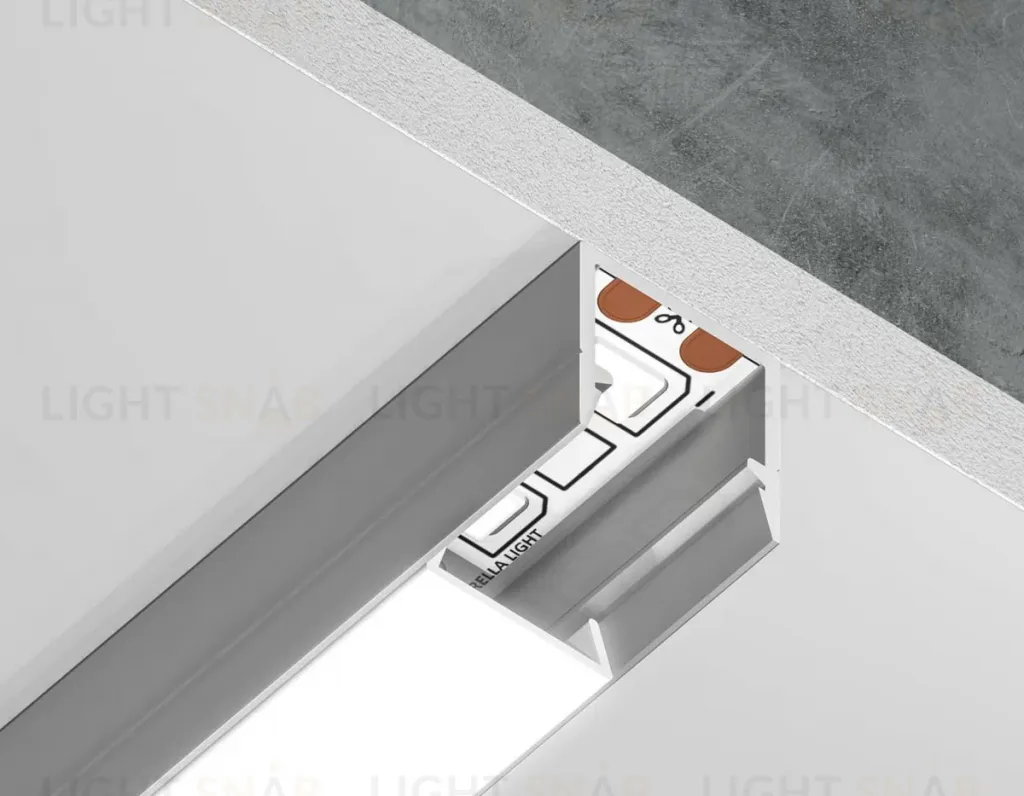 Профиль накладной для светодиодной ленты до 8мм Ambrella Light Illumination GP1650AL GP1650AL