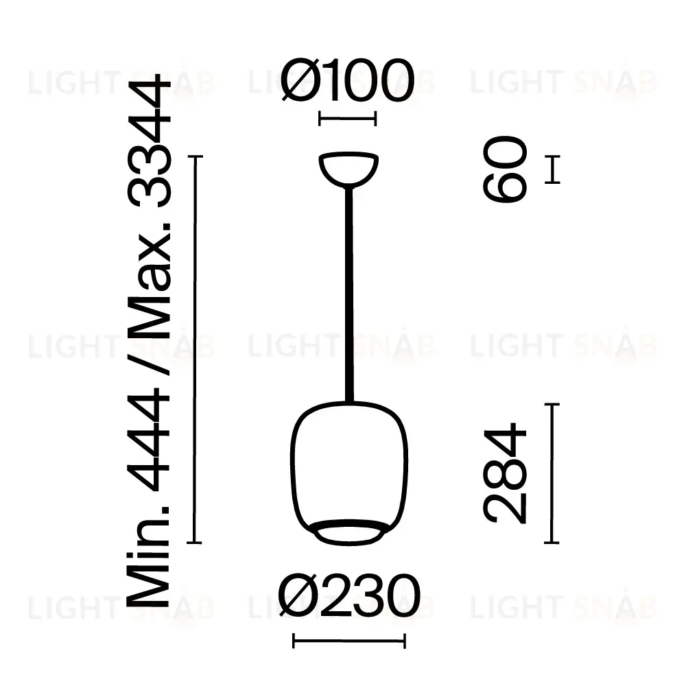Подвесной светильник Maytoni Brio MOD466PL-L12GR3K MOD466PL-L12GR3K