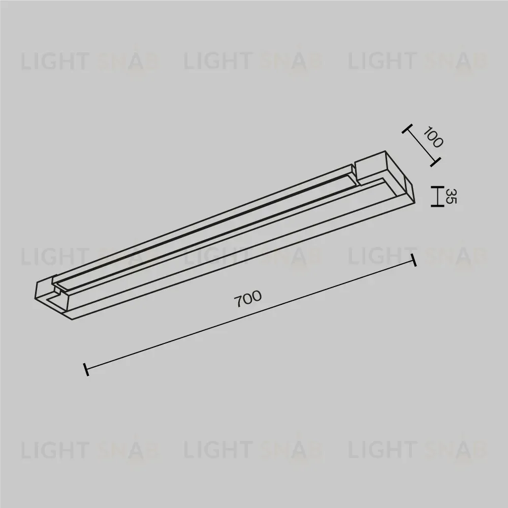 Подсветка для зеркал Maytoni Beam MIR002WL-L16B4K MIR002WL-L16B4K