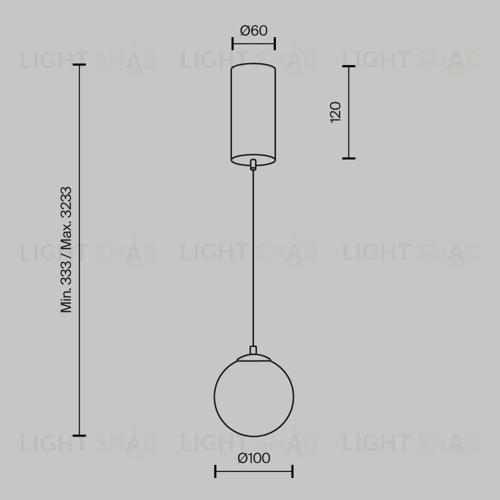 Подвесной светильник Maytoni Yora MOD464PL-L5BSK MOD464PL-L5BSK