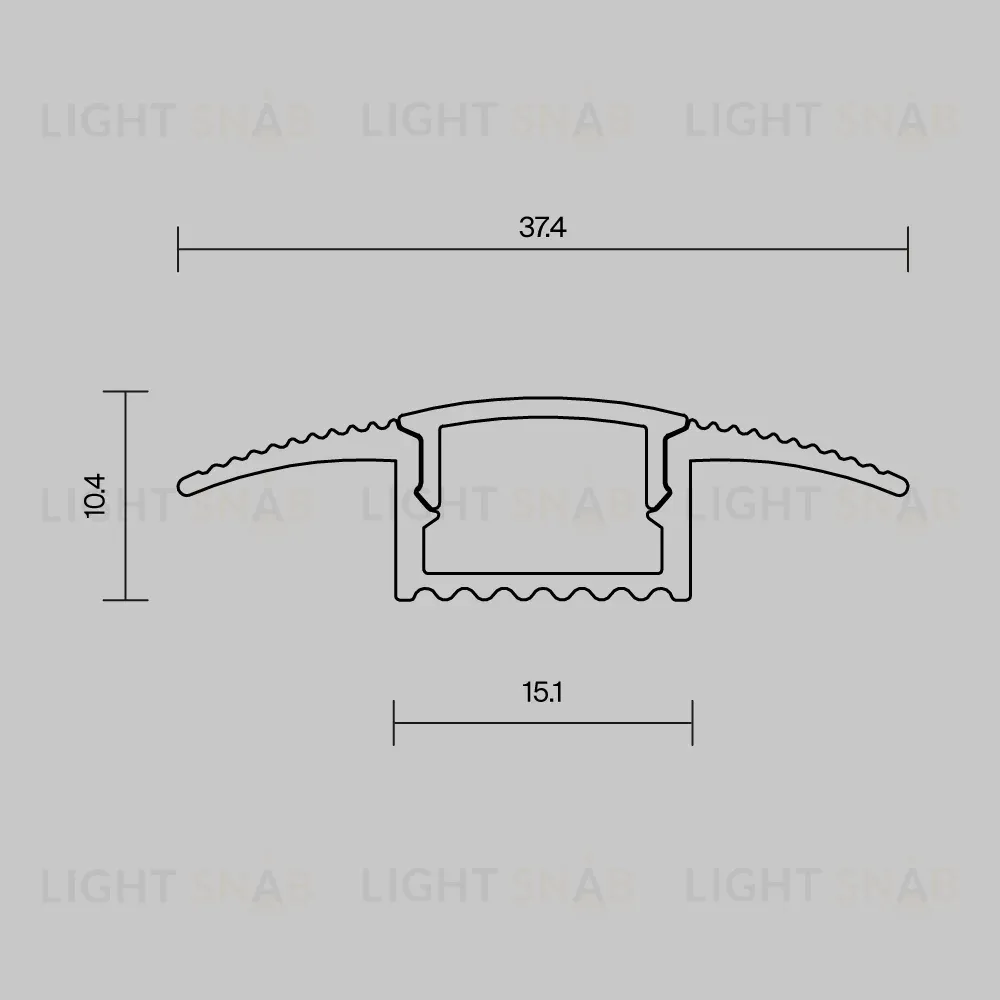 Профиль встраиваемый в пол Maytoni Led Strip  636023 636023