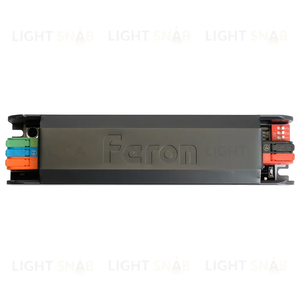 Трансформатор для светодиодной ленты с плавным пуском и диммированием Feron LB004 60W 24V IP20 52123 52123