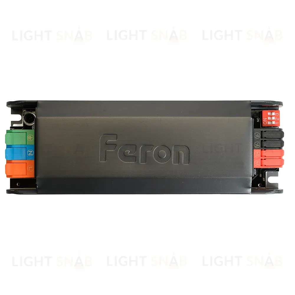 Трансформатор для светодиодной ленты с плавным пуском и диммированием Feron LB004 100W 24V IP20 52124 52124