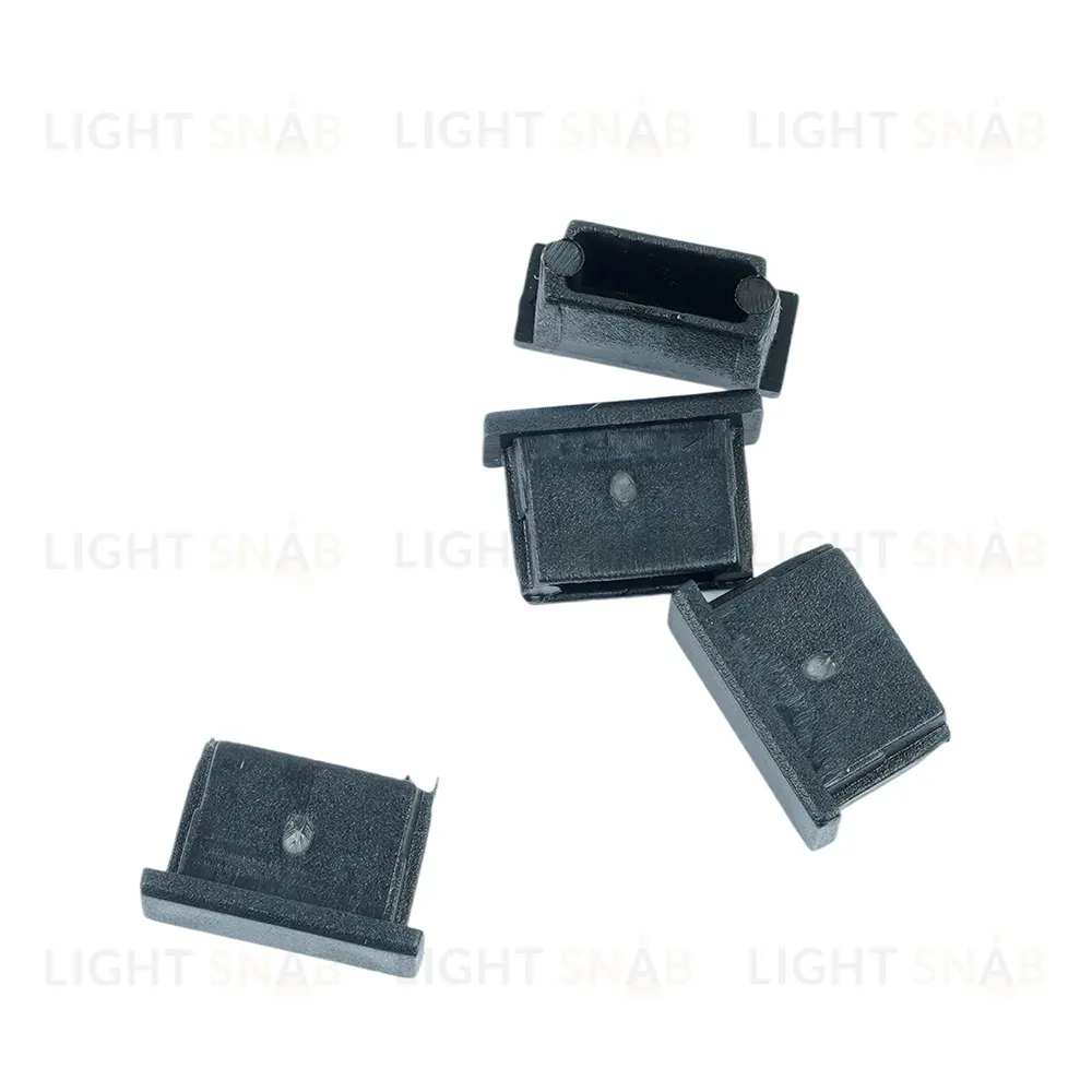 Заглушка без отверстия для профиля CAB251, LD376 (комплект 4шт) Feron LD241 52095 52095