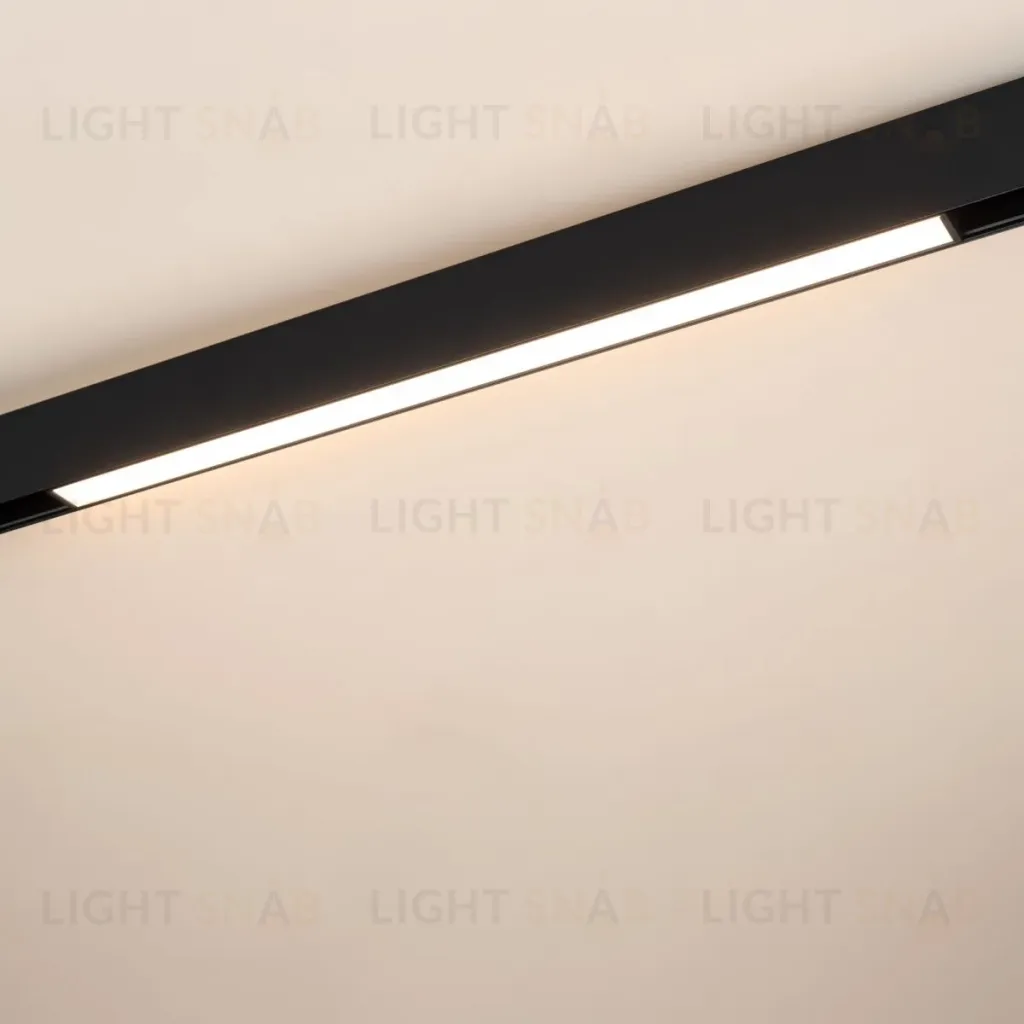 Трековый магнитный светильник Arlight MAG-ORIENT-FLAT-L465-16W Warm3000 (BK, 100 deg, 48V, DALI) (IP20 Металл) 033825(1) 033825(1)