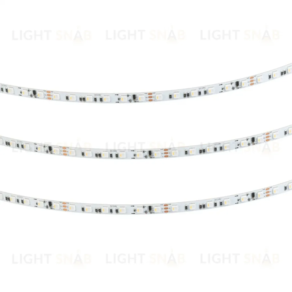 Светодиодная лента Arlight SPI-H84-8mm 24V RGBW-Warm-PX6 (22 W/m, IP20, 4040, 5m) 049478 049478