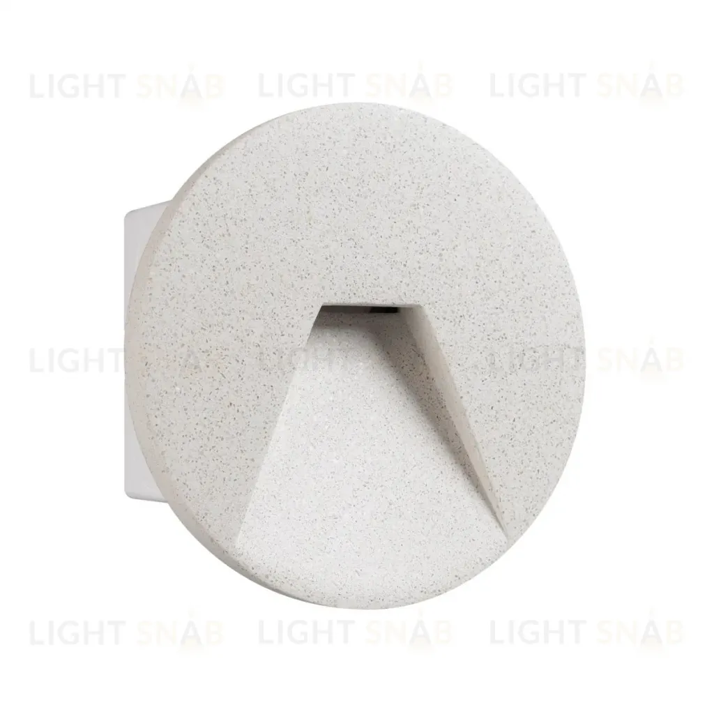 Светильник для ступеней Arlight LT-TIE-R120-3W Warm3000 (WH, 75x30 deg, 230V) (IP65 Бетон) 050869 050869