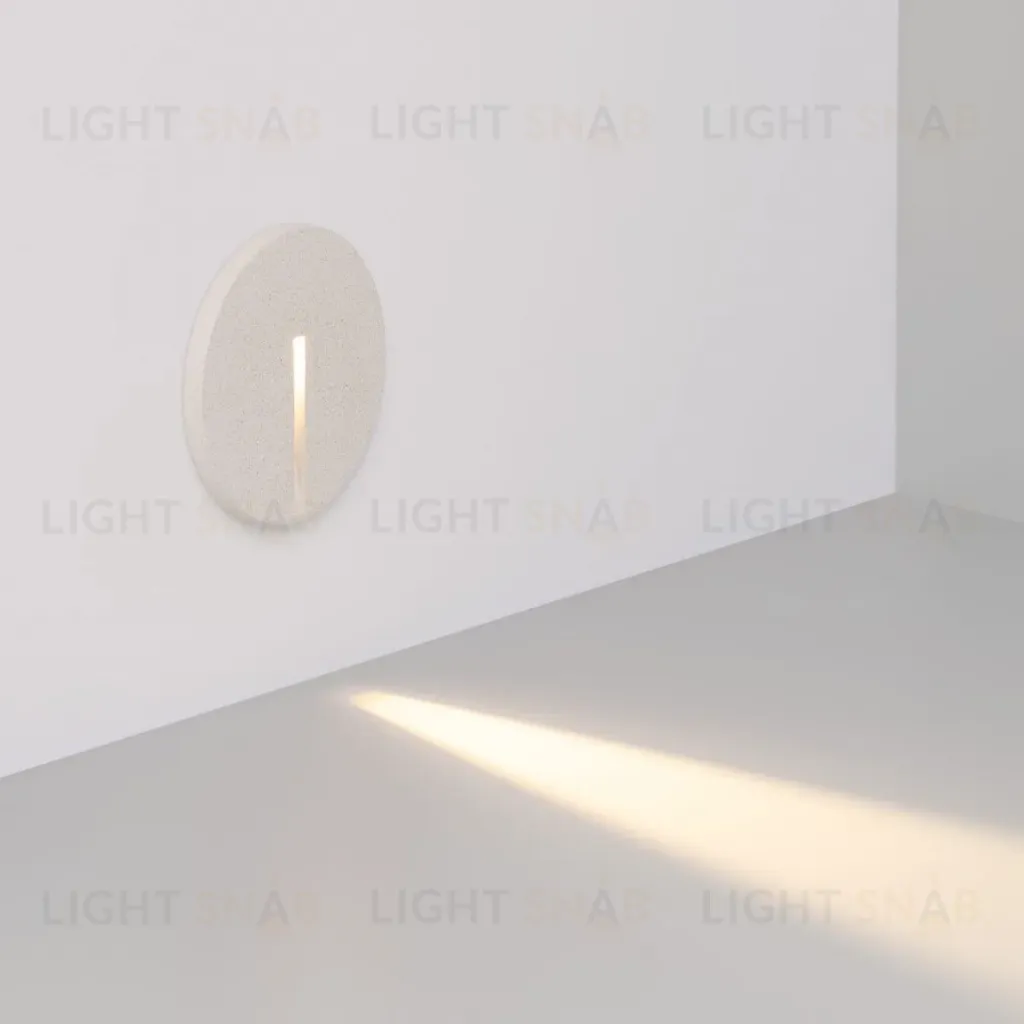 Светильник для ступеней Arlight LT-TIE-R120-3W Warm3000 (WH, 25x45 deg, 230V) (IP65 Бетон) 050874 050874