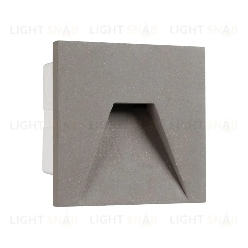 Светильник для ступеней Arlight LT-TIE-S100-3W Warm3000 (GR, 75x30 deg, 230V) (IP65 Бетон) 050875 050875
