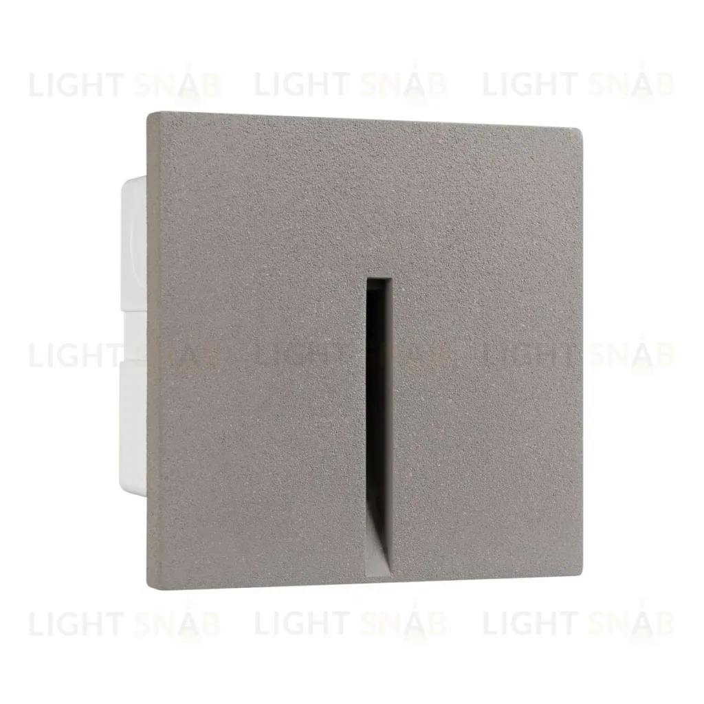 Светильник для ступеней Arlight LT-TIE-S100-3W Warm3000 (GR, 25x45 deg, 230V) (IP65 Бетон) 050877 050877