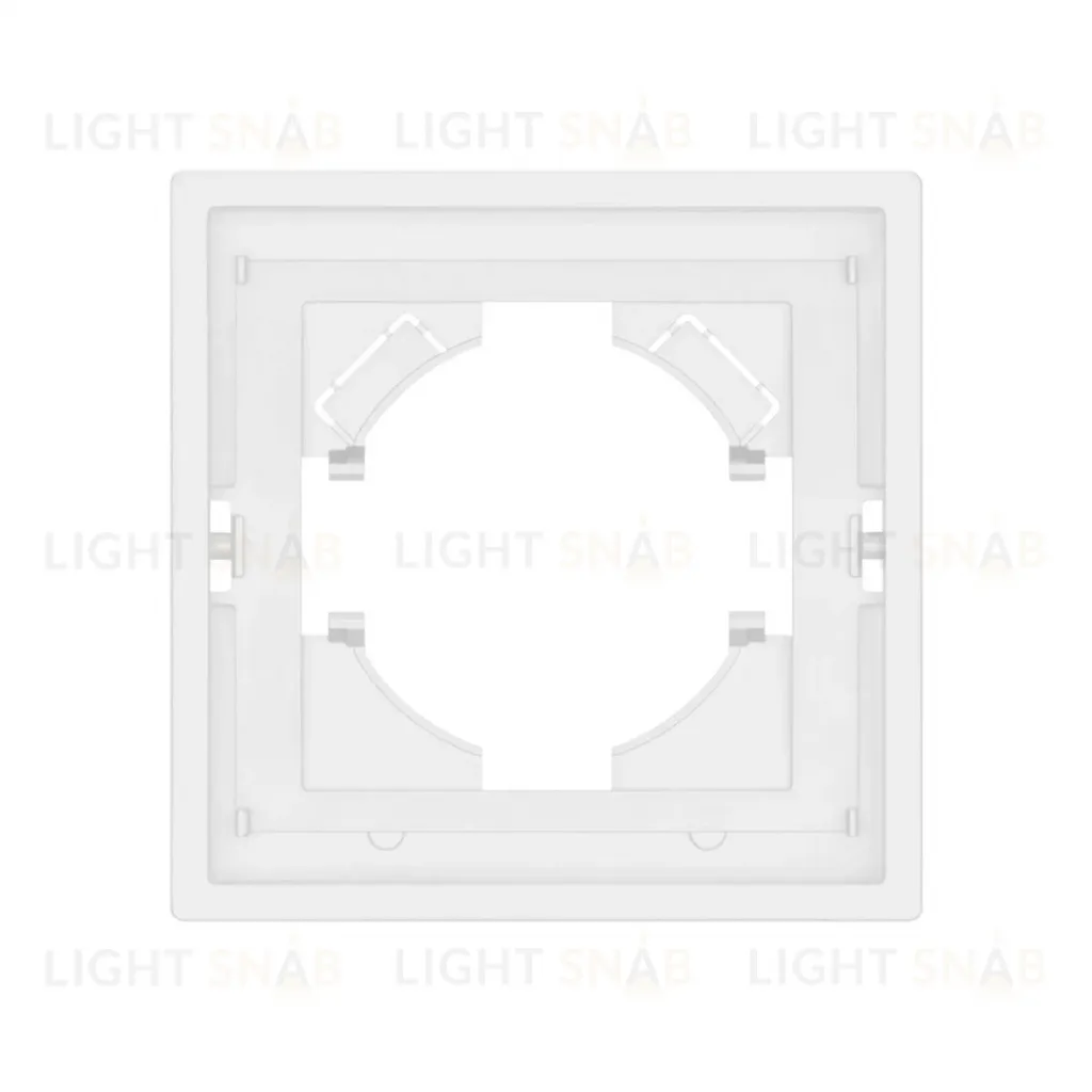 Рамка пластиковая на 1 пост Arlight FRM-TENDO-PL-1-WH 053835 053835