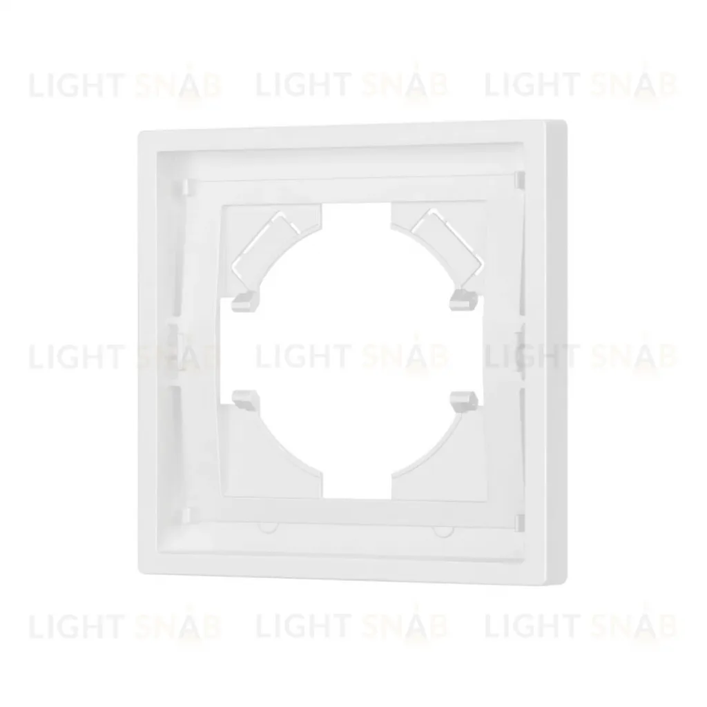 Рамка пластиковая на 1 пост Arlight FRM-TENDO-PL-1-WH 053835 053835
