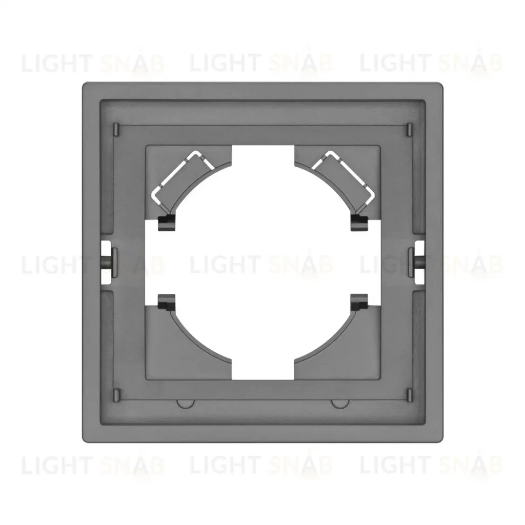 Рамка пластиковая на 1 пост Arlight FRM-TENDO-PL-1-GR 053837 053837
