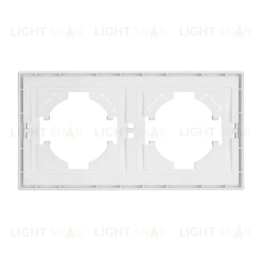Рамка пластиковая на 2 поста Arlight FRM-TENDO-PL-2-GD 053842 053842