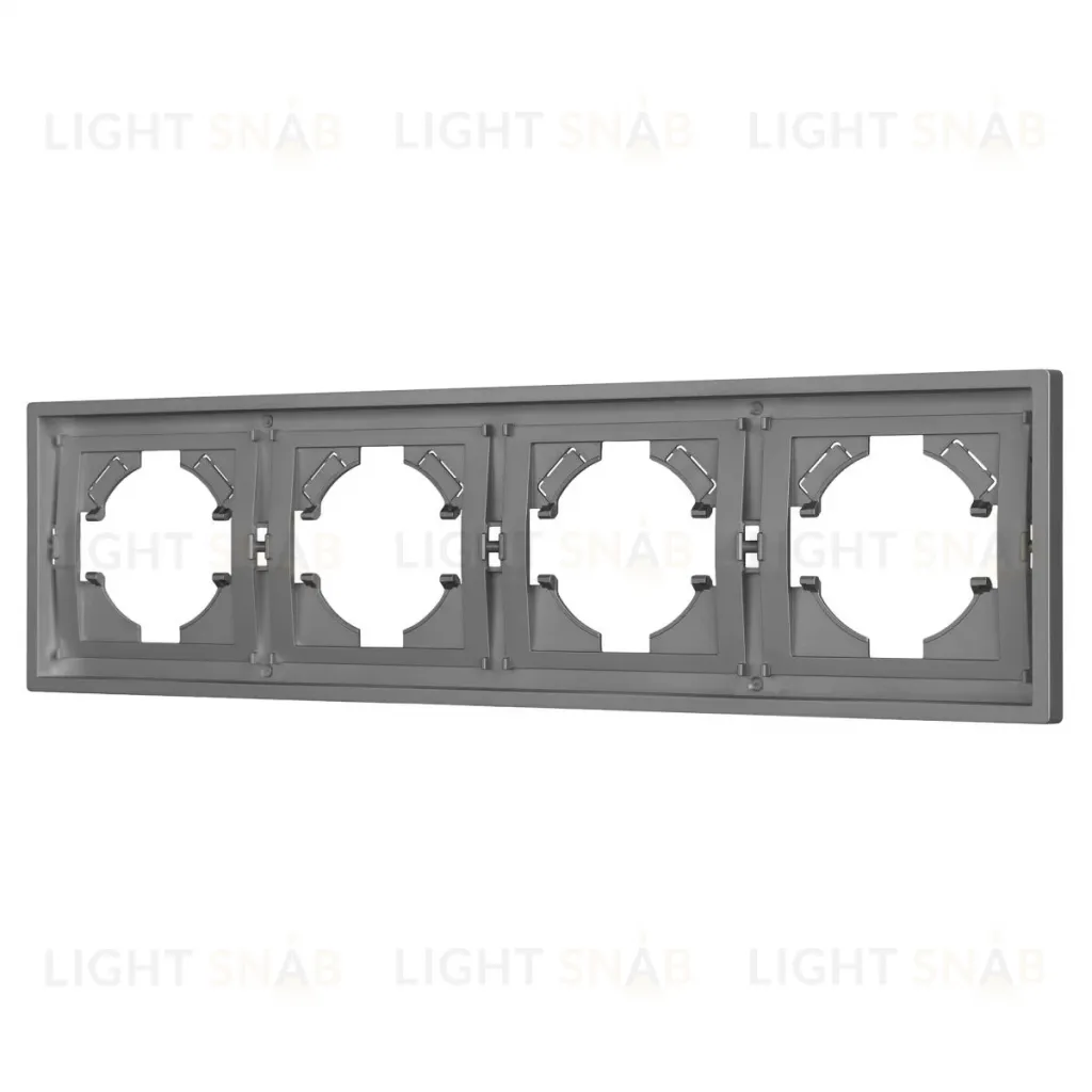 Рамка пластиковая на 4 поста Arlight FRM-TENDO-PL-4-GR 053849 053849
