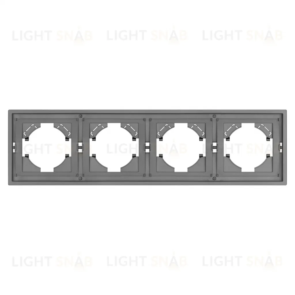 Рамка пластиковая на 4 поста Arlight FRM-TENDO-PL-4-GR 053849 053849