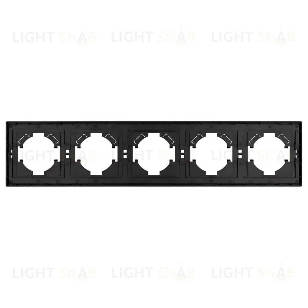 Рамка пластиковая на 5 постов Arlight FRM-TENDO-PL-5-GR 053853 053853