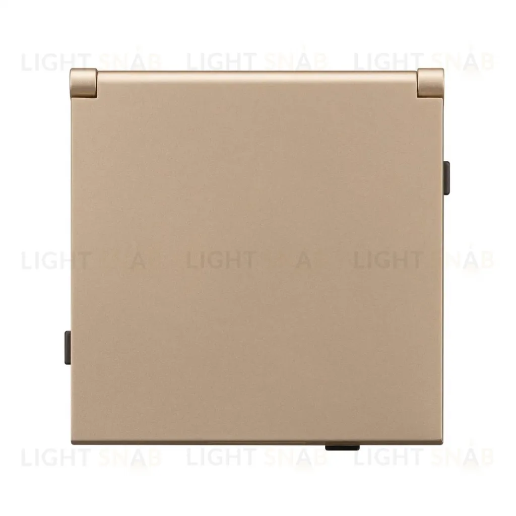 Механизм розетки влагозащищенный Arlight SCT-TENDO-MCP-PL-GD (230V, 16A) 054093 054093
