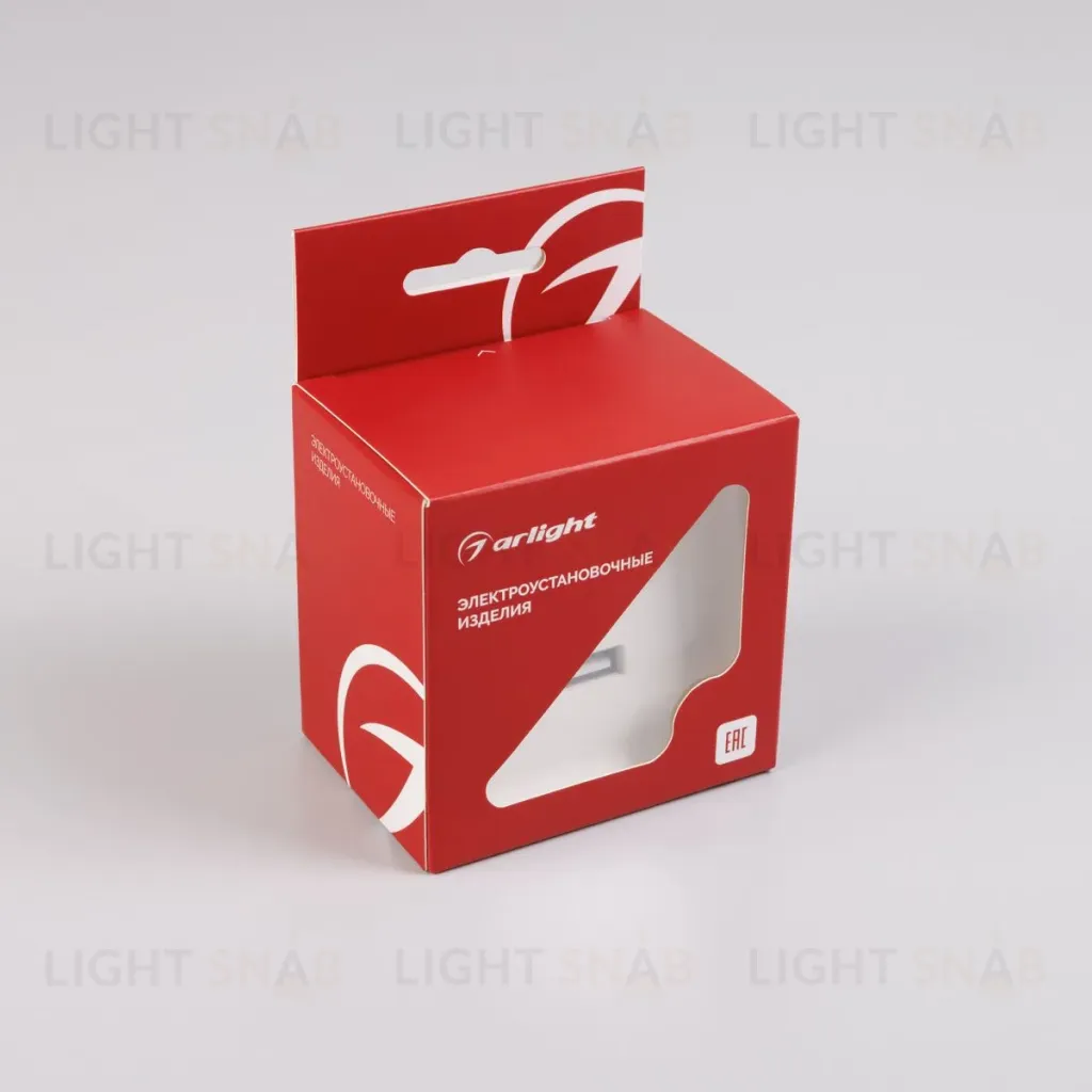 Механизм USB розетки Arlight SCT-TENDO-MUAC-PL-WH (5V, 3A, QC3) 054094 054094