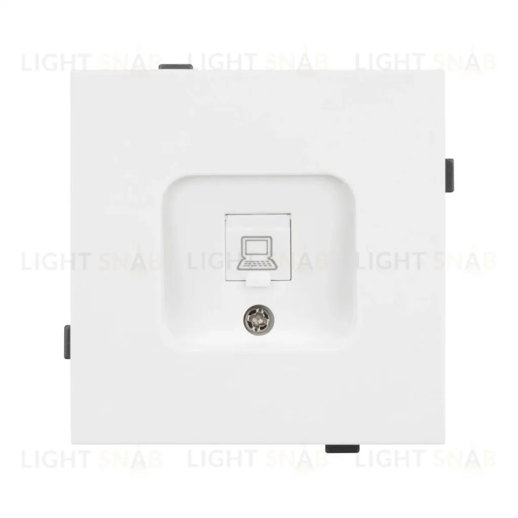 Механизм компьютерной розетки Arlight SCT-TENDO-MPC1-PL-WH (RJ-45, CAT6) 054098 054098