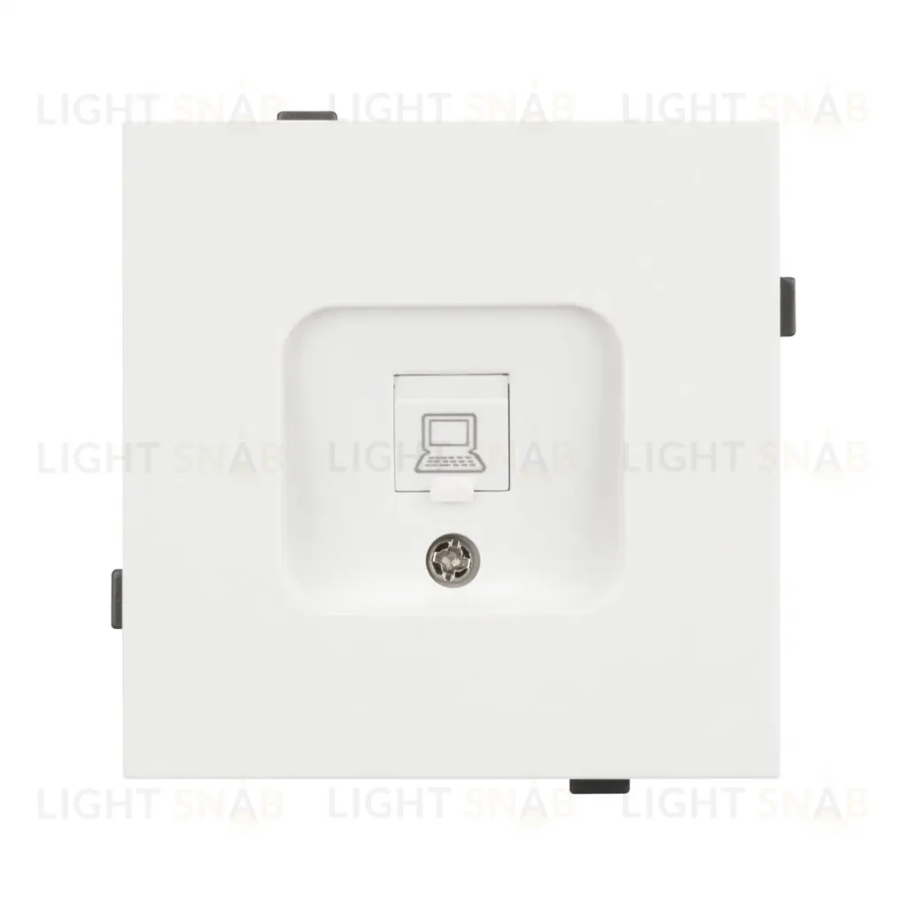 Механизм компьютерной розетки Arlight SCT-TENDO-MPC1-SFPL-WH (RJ-45, CAT6) 054594 054594