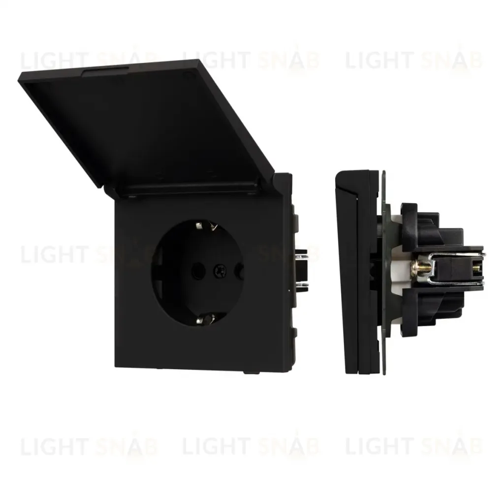 Механизм розетки влагозащищенный SCT-TENDO-MCP-SFPL-BK (230V, 16A) 054599 054599