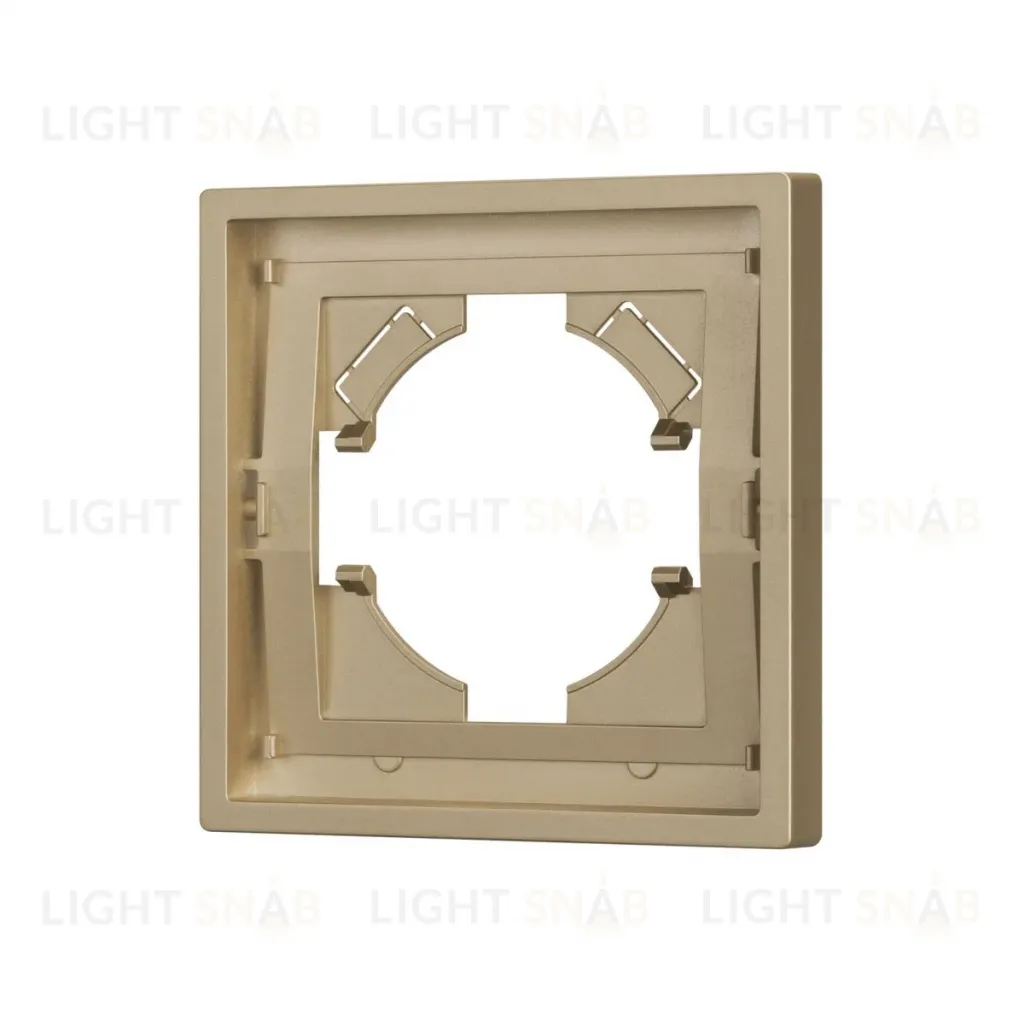 Рамка пластиковая на 1 пост Arlight FRM-TENDO-SFPL-1-GD 054643 054643